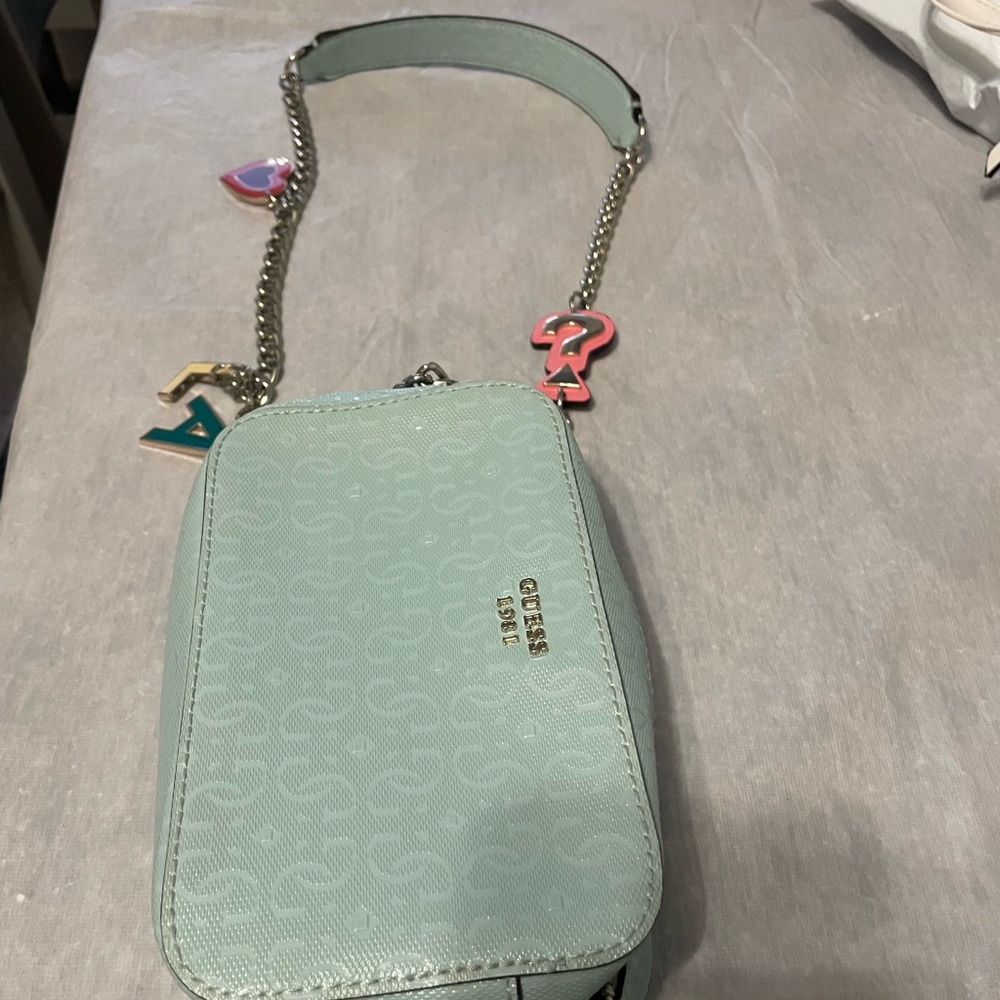 Guess Light Blue Crossbody Bag